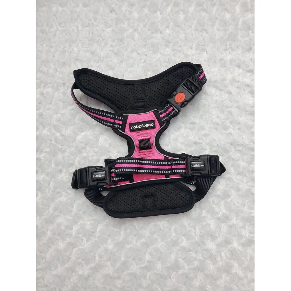 No Pull Dog Harness Medium Reflective Front Clip Vest with size M
